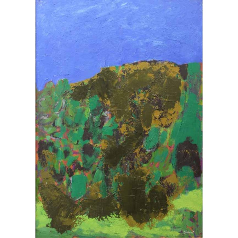 GIUNNI PIERO - COLLINA VERDE DORATA